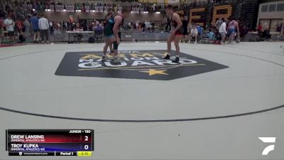 190 lbs Quarterfinal - Drew Lansing, Immortal Athletics WC vs Troy Kupka, Immortal Athletics WC