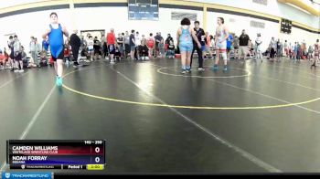 250 lbs Semifinal - Camden Williams, Whiteland Wrestling Club vs Noah Forray, Indiana