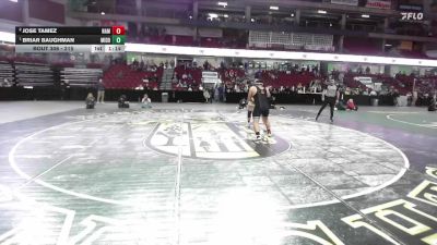 215 lbs 1st Place Match - Briar Baughman, Middleton vs Jose Tamez, Nampa
