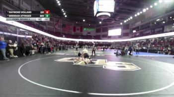 157 lbs Cons. Round 5 - Brendan Attinger, Mountain View vs Raymond Holland, Capital