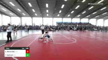 123 lbs Consolation - Taylor Martell, 512 Outlaw vs Adrian Benavidez, Cobre