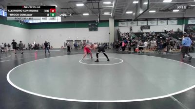 190 lbs Quarterfinal - Alejandro Contreras, Team Central Wrestling Club vs Brock Conaway, Eierman Elite