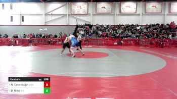 285 lbs Consi Of 4 - Nate Cavanaugh, Ashland vs Dominic Ortiz, Duxbury