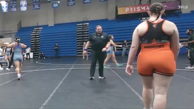 207 lbs Quarterfinal - Maria Aiono, Presbyterian vs Ellen Ashabranner, Indiana Tech