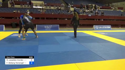 Richard Leealden Corder vs Florian Skilang Temengil 2024 Pan IBJJF Jiu-Jitsu No-Gi Championship