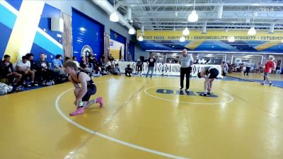 126 lbs Round 1 (8 Team) - Hudson Sweitzer, VSUS Athletics RTC vs Rylan Webber, Jayhawk WC