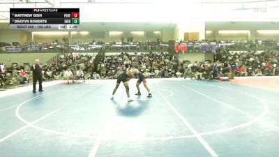 165 lbs Semifinal - Matthew Gish, Portland/Cromwell vs Drayvn Roberts, East Hartford