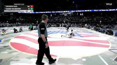 3rd Place Match - Kaden Holzbauer, Parkston vs Jackson Kaul, Bon Homme/Avon