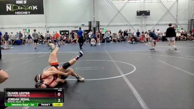 106 lbs Placement (4 Team) - Oliver Lester, Team Shutt Nation vs Jordan Segal, Seagull Blue