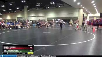 170 lbs Round 1 (10 Team) - Eason Martin, GA Misfits vs Britton Kemling, Nebraska Hawaiian Hammers