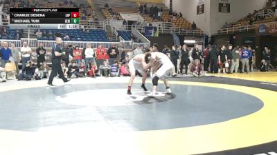 150 lbs Final - Charlie DeSena, Lake Highland Prep vs Michael Turi, Wyoming Seminary