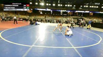144 lbs Cons. Round 5 - Dominick Durham, Archbishop Rummel vs Nelson Hued, Southwest Miami