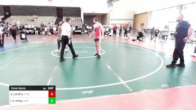 184-H lbs Consolation - Joel Landry, Honesdale vs Isiah Carr-wing, LCMR