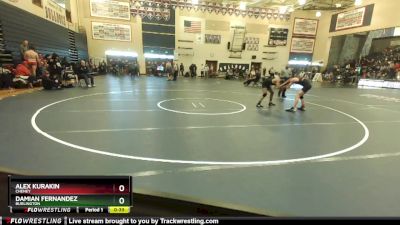 113 lbs Cons. Semi - Alex Kurakin, Cheney vs Damian Fernandez, Burlington