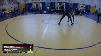 152 lbs Placement (16 Team) - Jaheim Mills, Roundtree Wrestling Academy vs Nicolas Torres, Eagle Empire