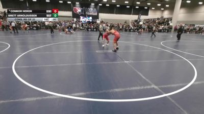 165 lbs Cons. Rd Of 32 - Brett Arnoldussen, Wrestling Academy Of The Rockies vs Connor Heron, Basement Brawlers Wrestling Club