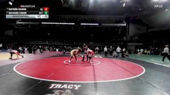 165 lbs Quarterfinal - Kayden Hoang, Folsom vs Richard Creer, Sutter