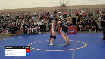 68 kg 3rd Place - Skylar Grote, Team New Jersey vs Kayla Marano, Team Georgia