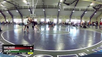 174 lbs Cons. Round 4 - Gabe Blissenbach, West Liberty vs Isaac Valdez, Wheeling University