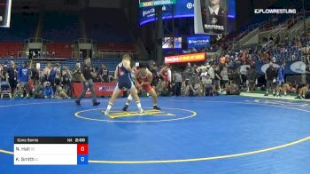 160 lbs Cons Semis - Nicholas Hall, Delaware vs Kaleb Smith, Idaho