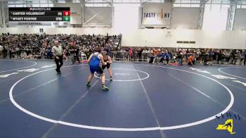 Quarterfinal - Wyatt Foster, Dolgeville Youth Wrestling Club vs Carter Volbrecht, Club Not Listed