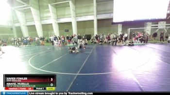 95 lbs Quarterfinal - Israyel Murillo, Top Of The Rock Wrestling Club vs Xavier Fowler, Davis Wrestling