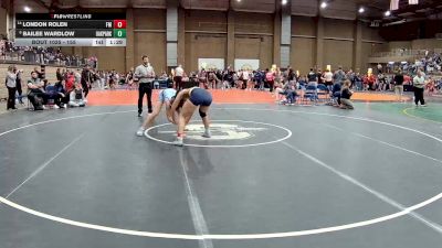 155 lbs Quarterfinal - London Rolen, Lewisville Flower Mound vs Bailee Wardlow, Oak Park