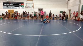 55-60 lbs Cons. Round 1 - Grayson Shute, Panther Powerhouse Wrestling vs Mason McPherson, RBWC (Rancho Bernardo Wrestlin