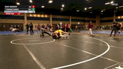 184 lbs C Of 8 #2 - Shay Addison, Arizona State vs Ceasar Garza, Cal Poly