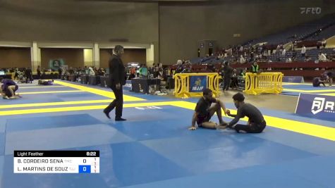 BRUNO CORDEIRO SENA vs LEONARDO MARTINS DE SOUZA 2024 Pan IBJJF Jiu-Jitsu No-Gi Championship
