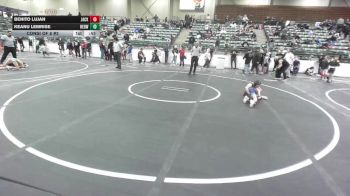 57 lbs Consi Of 8 #2 - Benito Lujan, Jackson Wink Wrestling vs Keanu Lemrise, Redwood WC