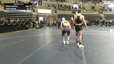 133 Championship Bracket Cons. Round 7 - Liam Collins, Prior Lake vs Brody Randall, Watertown