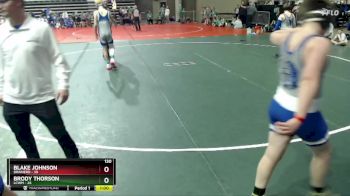 130 lbs Placement (4 Team) - Blake Johnson, Brainerd vs Brody Thorson, LCWM
