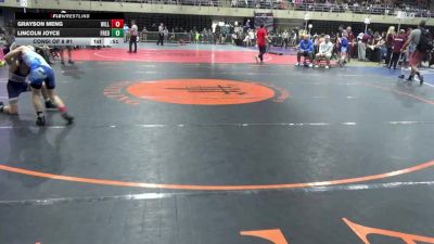 66 lbs Consi Of 8 #1 - Grayson Meng, Williamstown vs Lincoln Joyce, Frederick