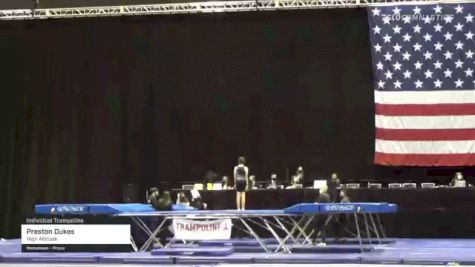 Preston Dukes - Individual Trampoline, High Altitude - 2021 USA Gymnastics Championships