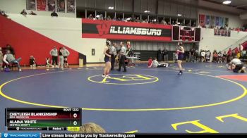 125 C 5th Place Match - Cheyleigh Blankenship, BGM, Brooklyn vs Alaina White, Central DeWitt