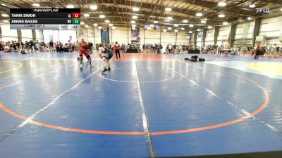 145 lbs Consi Of 4 - Yanik Simon, AL vs Jimmie Bailes, WV