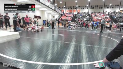 64 lbs Rr Rnd 1 - Vincent Burgo, Unattached vs Beckett Mills, Keystone Kids Wrestling Club
