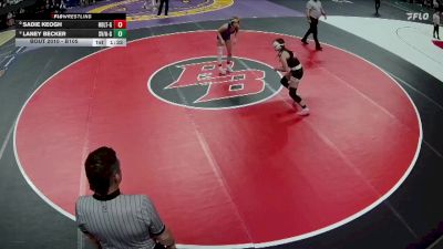 Champ. Round 1 - Sadie Keogh, West Holt Girls vs Laney Becker, So Valley/Arapahoe Girls