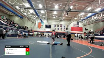 106 lbs Round 2 - Noah Harris, Morton vs Mya Downs, Stanford Olympia