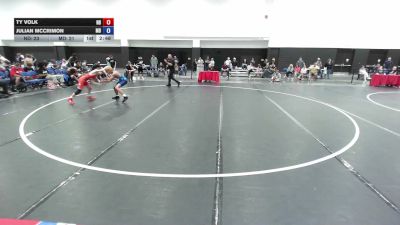 100 lbs Ty Volk, Team North Dakota vs Julian McCrimon, Team Maryland