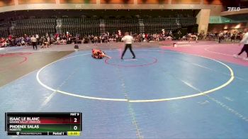 150 lbs Prelim - Phoenix Salas, Modesto vs Isaac Le Blanc, Golden Valley (Merced)