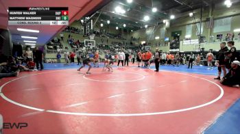 120 lbs Cons. Round 3 - Hunter Walker, SAND SPRINGS vs Matthew Magness, BISHOP KELLEY