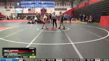 Round 1 - Brett Santiago, Williamsburg vs Max Anderson, West Delaware, Manchester