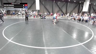 285 lbs Kolten Simons, Nebraska vs Joey Stephens, Alabama