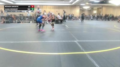 74 lbs Rr Rnd 5 - Nevaeh Aniciete, Atc vs Iliana Boggust, Yucaipa Thunder WC