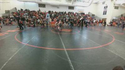 115 lbs Round 3 - Dylan Hansen, Powell Middle School vs Michael South, Thermopolis Middle School