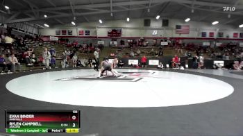 133 lbs Cons. Round 4 - Rylen Campbell, Ashland vs Evan Binder, Maryville