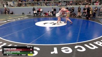 285 lbs Round 1 - Kamryn Woodfork, Mat-Su Matmen vs Mayaac Schmit, Nikiski Freestyle Wrestling Club