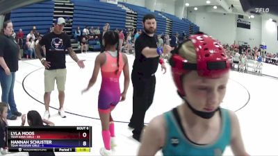 85 lbs Round 2 (6 Team) - Remi Downing, Team Missouri Girls vs Gjoa Rowe, Team Iowa Girls